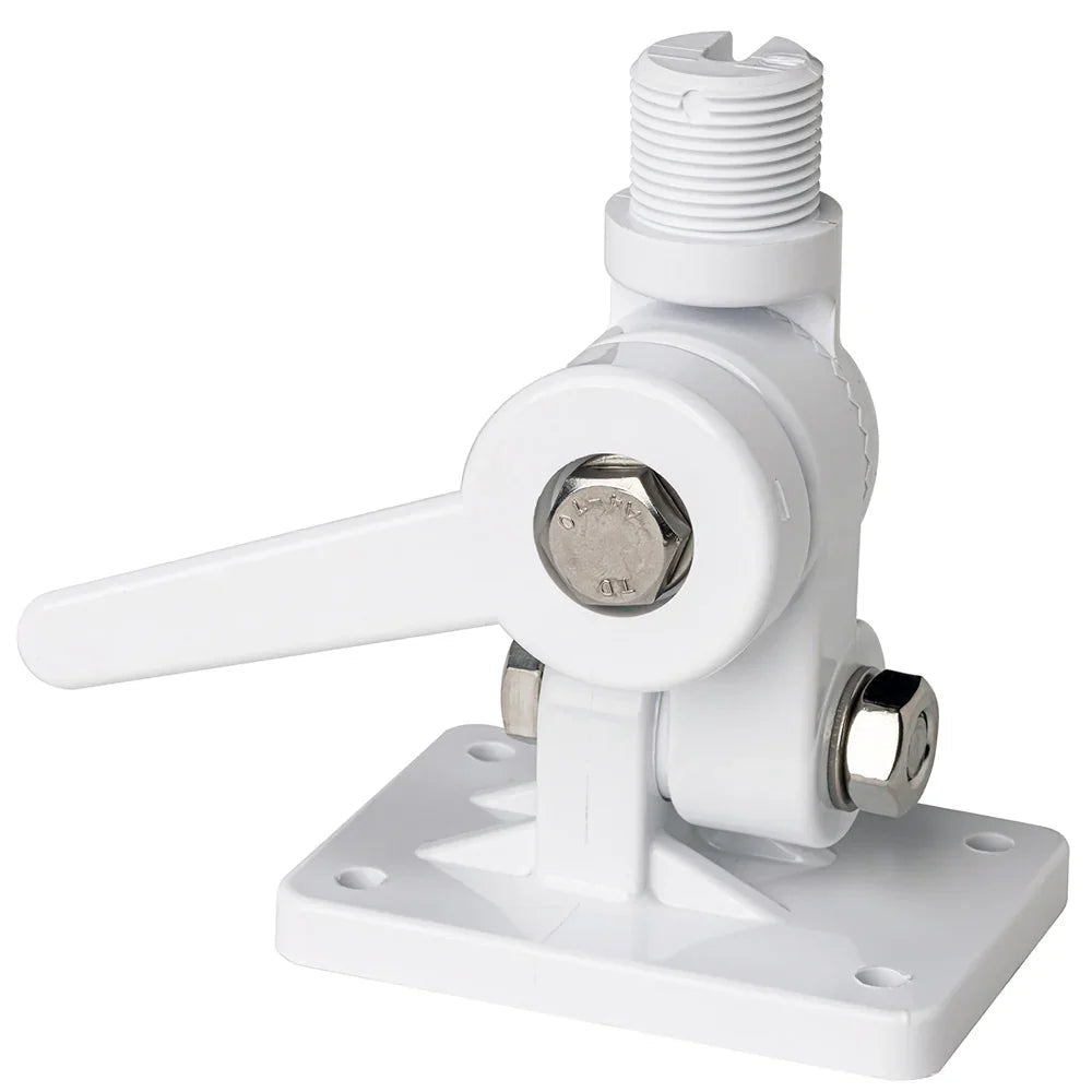 Scout Four-Way Nylon Ratchet Mount - White [PF AC NBASE001] Scout