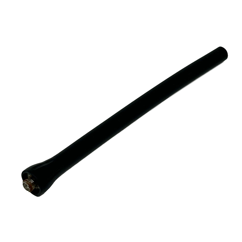 ACR SR303 Replacement Antenna [4591] featuring a sleek black design with a rounded base and a long, slender body.