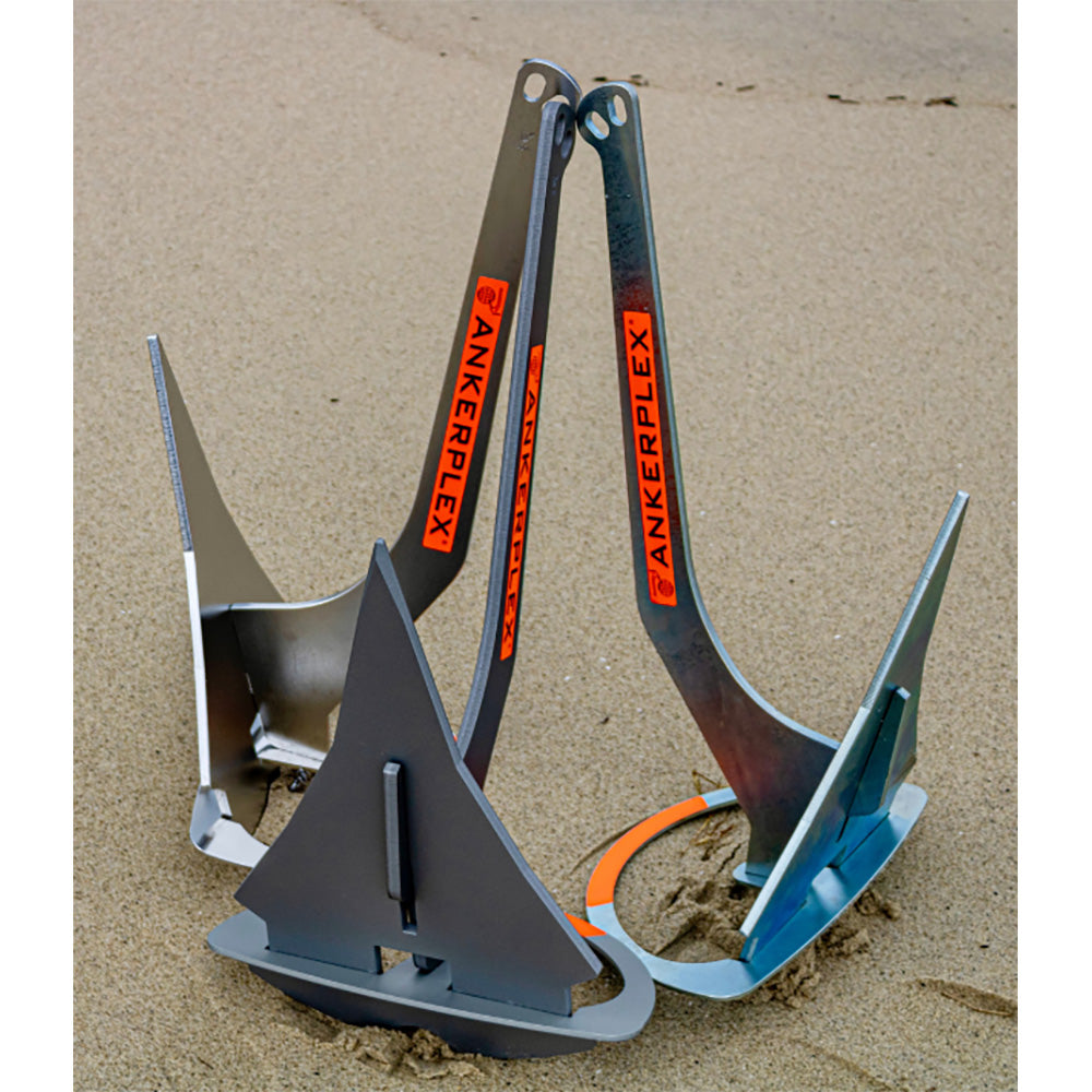 Ankerplex Aluminum Anchor 1.7kg f/Boats to 18' [AP5AL] Ankerplex