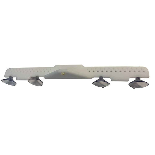 Deep Blue Marine 18" Acrylic Lure Rack - Suction Cup Mount - White [LR-18] Deep Blue Marine