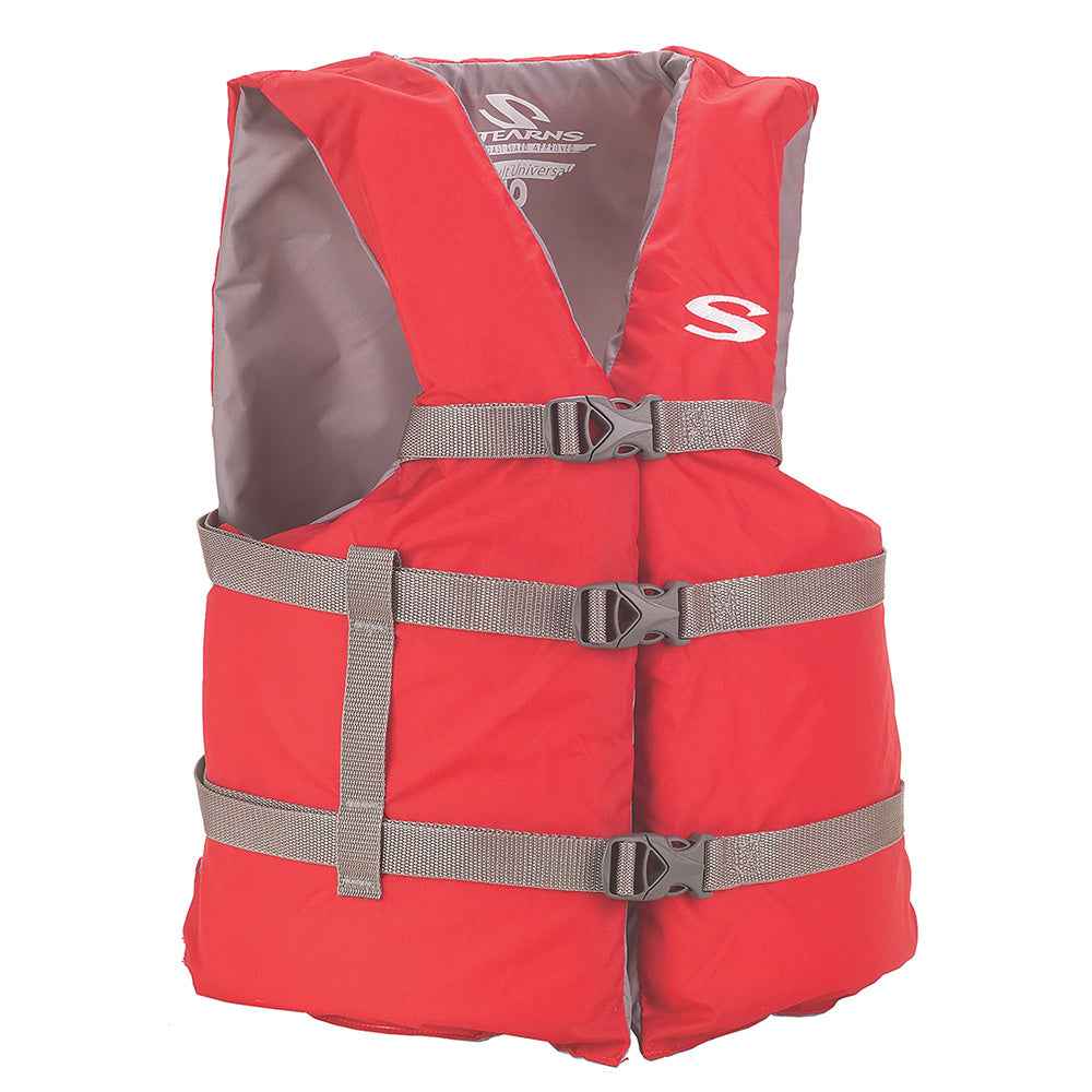 Stearns Adult Classic Red PFD Life Vest - Universal [2158948] Stearns