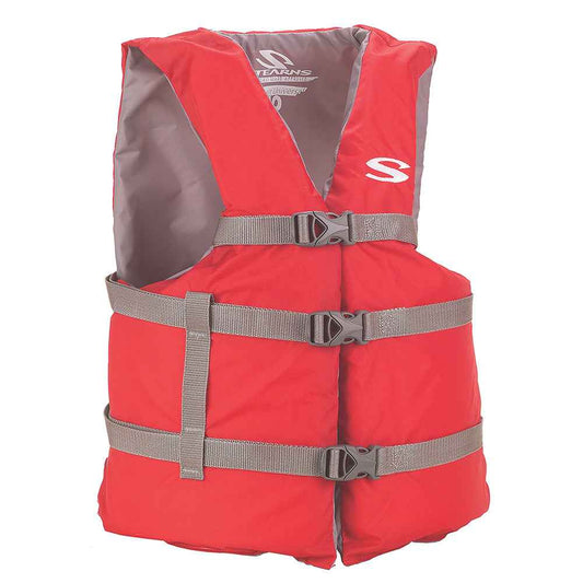 Stearns Adult Classic Red PFD Life Vest - Universal [2158948] Stearns