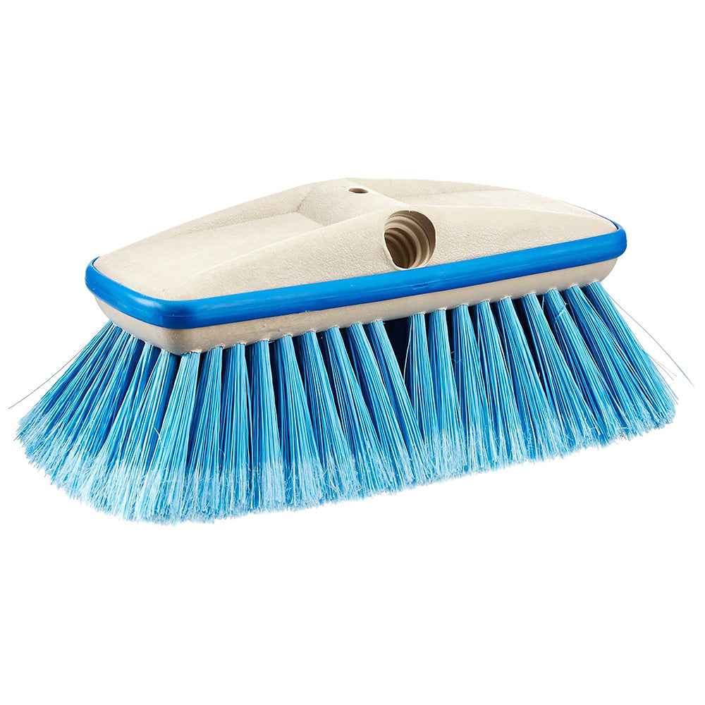 Star brite Deluxe Medium Blue Wash 8" Brush Head w/Bumper - Dual Connections [40162] Star brite