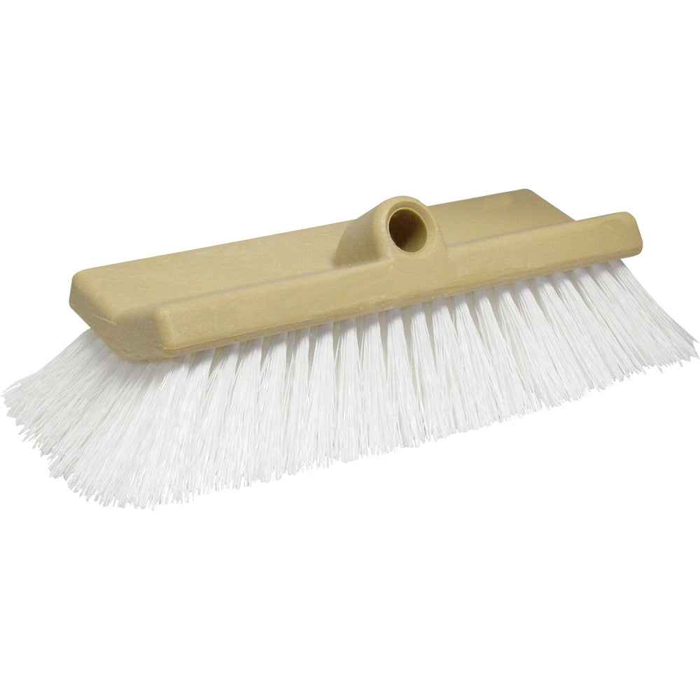 Star brite 10" Bi-Level Boat Cleaning Brush - Stiff Bristle White Scrubber [40016] Star brite