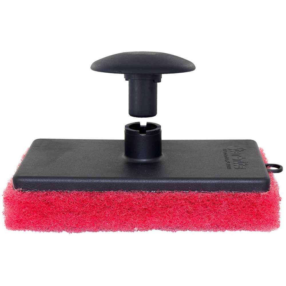 Star brite All-Purpose Medium (Red) Scrubber Pad - Ergonomic Handle [40021] Star brite