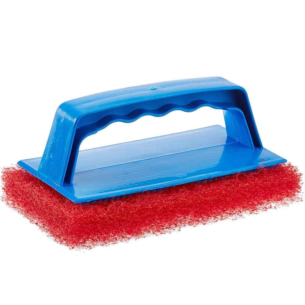 Star brite Medium Red Scrub Pad w/Interchangeable Handle [40130] Star brite
