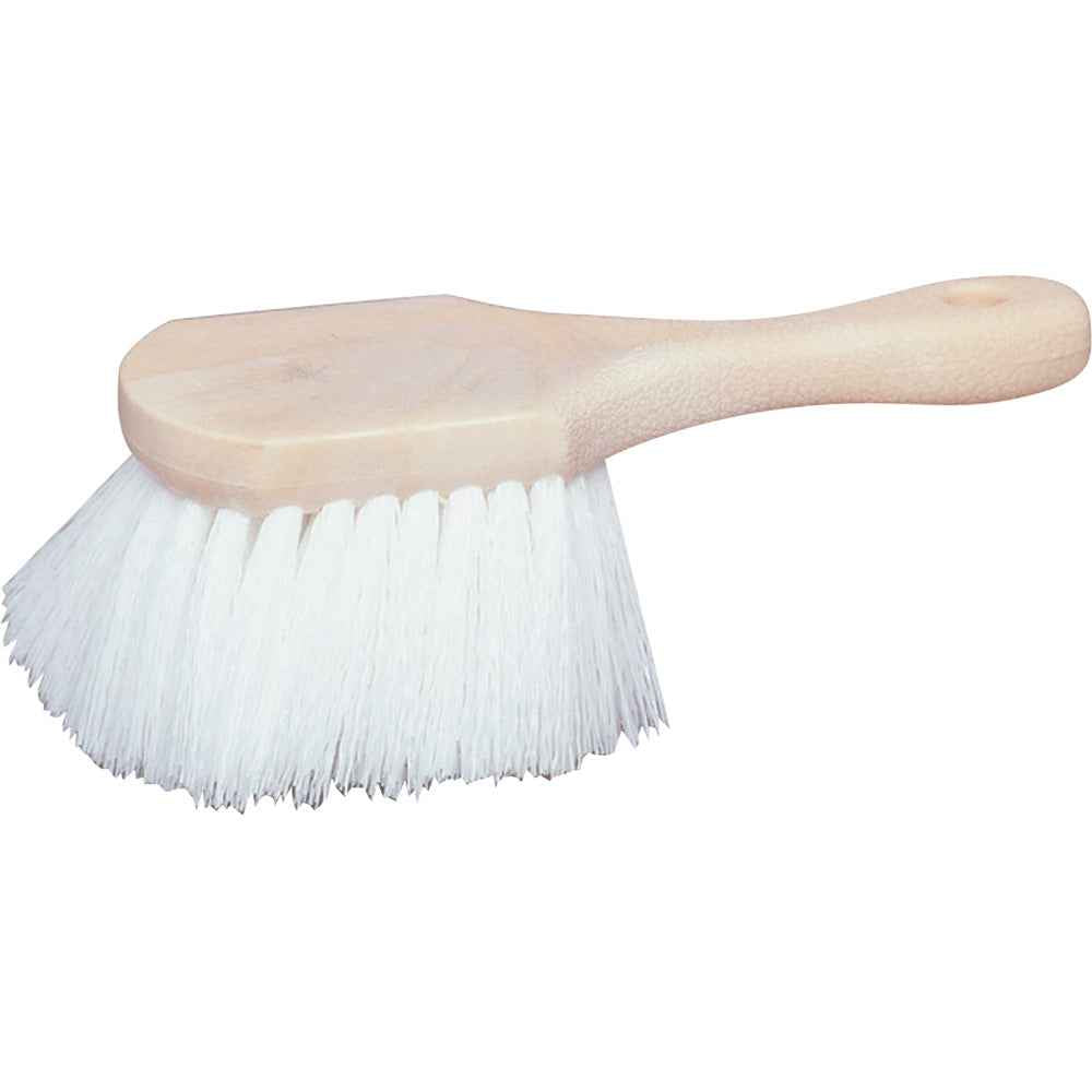 Star brite Marine-Grade Short Handle Scrub Brush  Durable Star Prene Fiber [40025] Star brite