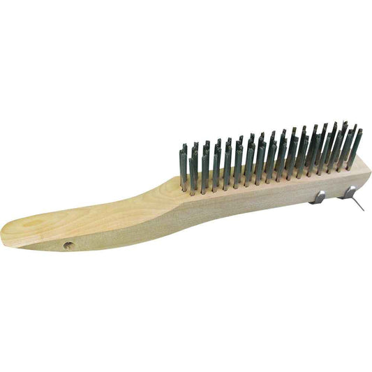 Star brite 10.5" Stainless Steel Bristle Brush w/Scraper [40058] Star brite