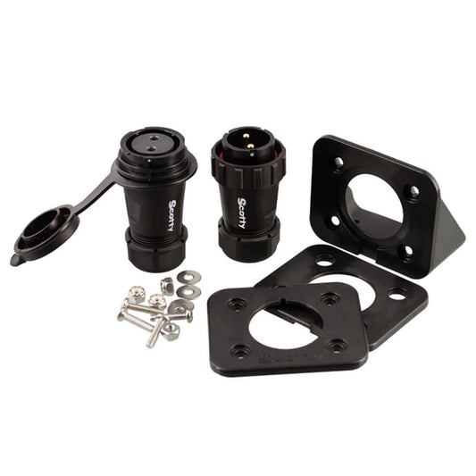 Scotty 2121 Marine Grade Plug  Socket - 12V [2121] Scotty