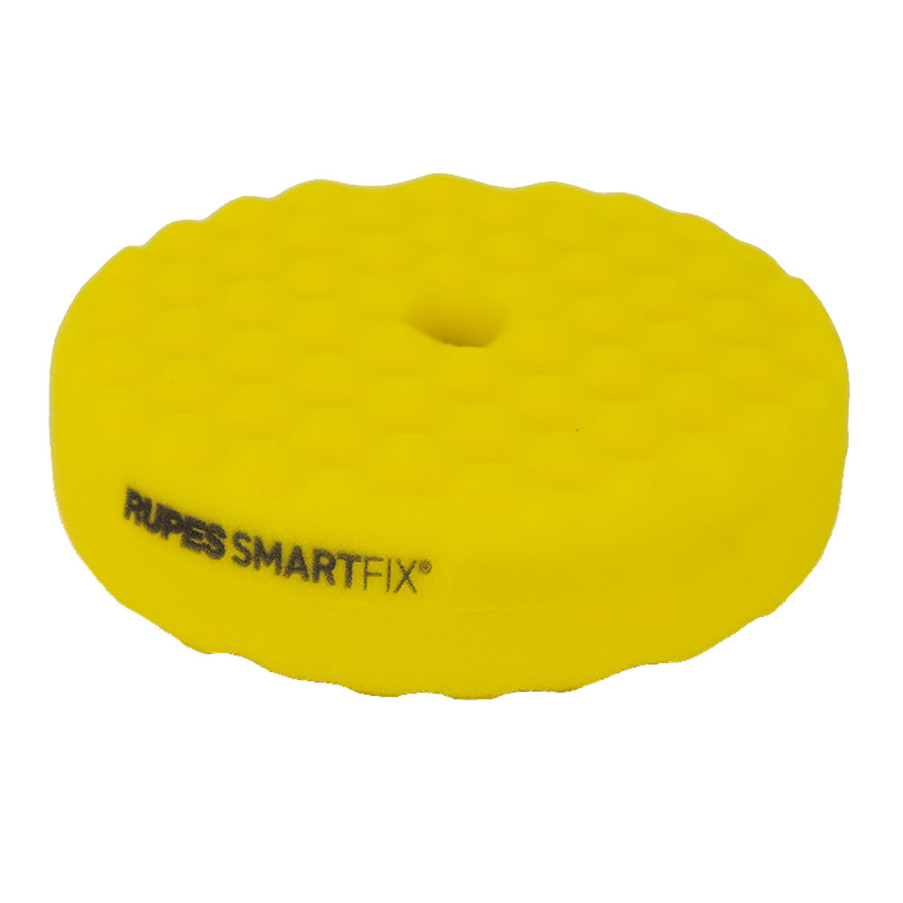 RUPES SMARTFIX Double-Sided Fine Foam Pad - 180mm - Yellow [9.DSF180MM] RUPES