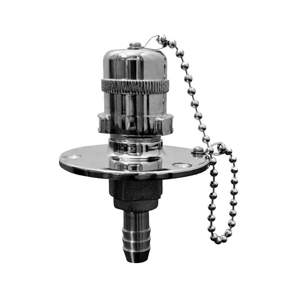 Flushmaster Quick Connect Water Fitting 1/2" Barb [SM-QCWFSS12] Flushmaster