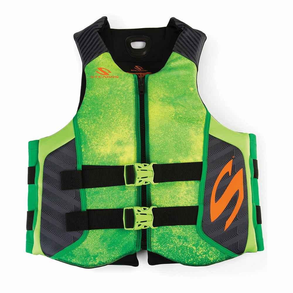 Stearns Adult Hydroprene Life Vest - Green - Medium [2000037992] Stearns