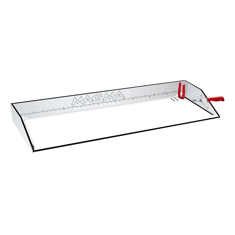 Magma First Mate Cutting  Serving Table w/Engraved Ruler - 31" Long x 12.5" Deep x 3 7/8" High [T10-503B] Magma