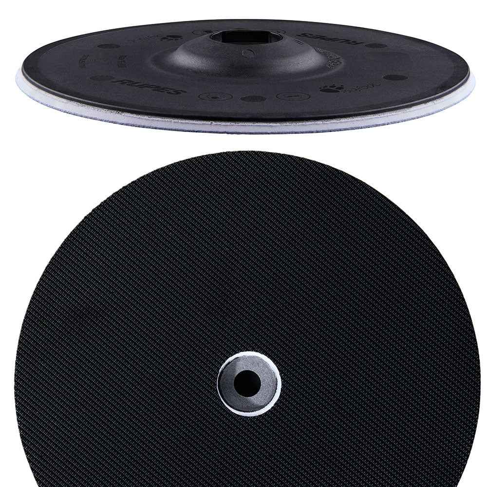 RUPES PrecisionPro Backing Plate - 125mm/5" - Velcro M8 Bolt  Shroud Lubricant [980.720/C]