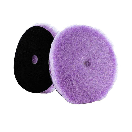 Lake Country Purple Foamed Wool Buffing/Polishing Pad 6.5" x .75" [58-3265-LC]