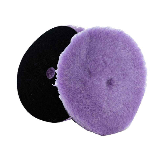 Lake Country Purple Foamed Wool Buffing/Polishing Pad w/Center Hole 7.5" x 1" [58-4275-LC]