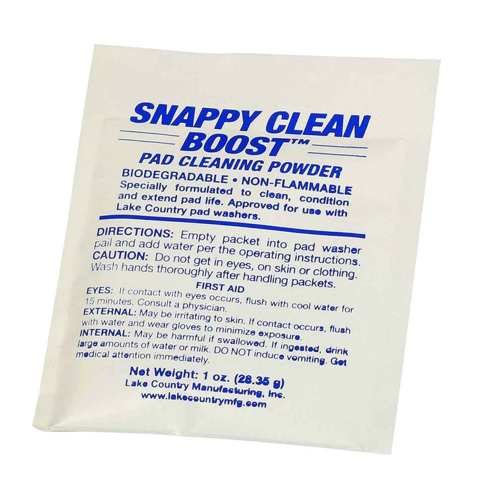 Lake Country Pad Cleaning Powder (Citrus 1.25oz Packets) *72 Per Case [92-002]