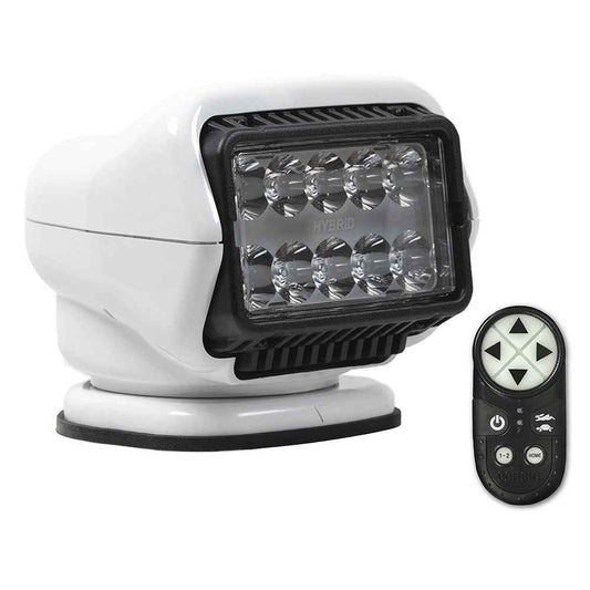 Golight Stryker ST Series LED Hybrid Light - Permanent Mount - Handheld Wireless Remote - 12V - White [30008ST]