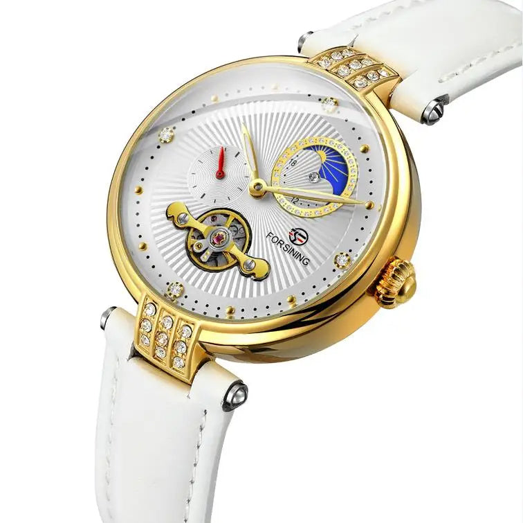 Women's Fashion Hollowed-out Mechanical Movement Watch - Premium 0  Shop now 