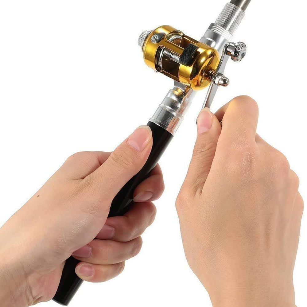 Mini Portable Pocket Pen Telescopic Fishing Rod Kit - Premium Pen Fishing Rod  Shop now 