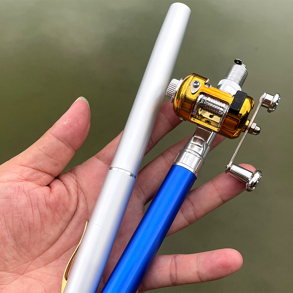 Mini Portable Pocket Pen Telescopic Fishing Rod Kit - Premium Pen Fishing Rod  Shop now 