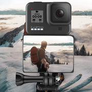 Selfie Vlog Mirror for Gopro Hero 9/8/7/6/5 with Tripod Cold Shoe - Premium Mounts & Holders  Shop now 