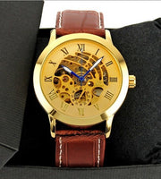 Men's Fashion Hollowed-out Automatic Mechanical Watch - Premium 0  Shop now 