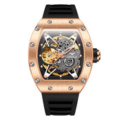 Men's Silicone Band Fashion Sports Automatic Mechanical Watch - Premium 0  Shop now 