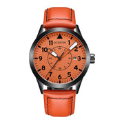 Metal Automatic Mechanical Leather Waterproof Men's Fashion Luminous Watch - Premium 0  Shop now 