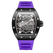 Men's Silicone Band Fashion Sports Automatic Mechanical Watch - Premium 0  Shop now 