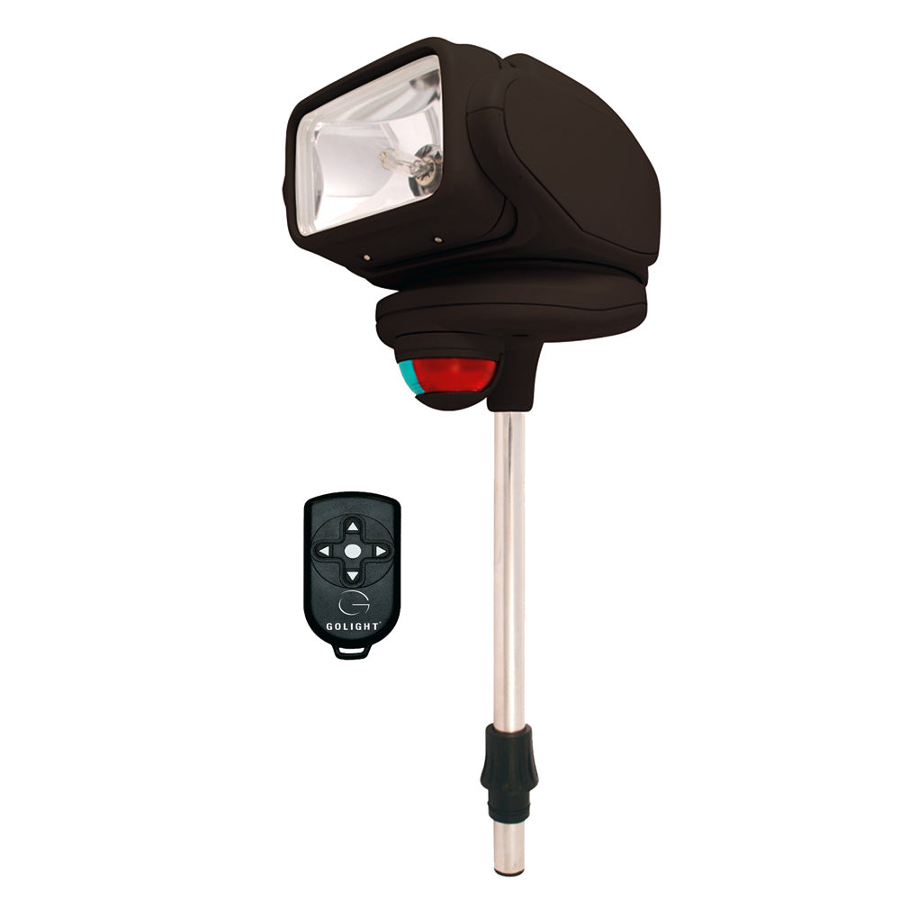 Golight Gobee Stanchion Mount w/Wireless Remote - Black [2151] - Premium Search Lights  Shop now at Besafe1st® 