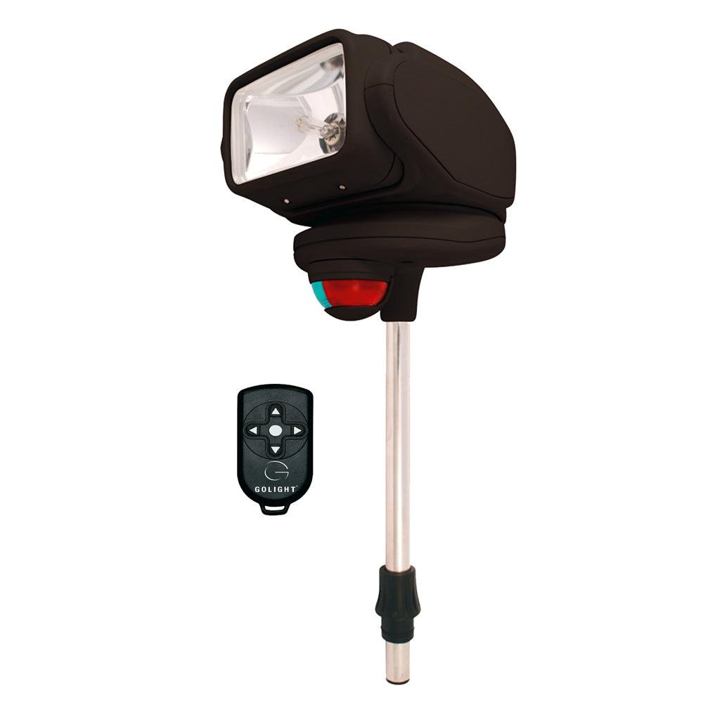 Golight Gobee Stanchion Mount w/Wireless Remote - Black [2151] - Besafe1st® 