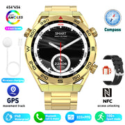 ECG PPG Bluetooth Calling Compass GPS Wireless Charger Smart Watch - Premium 0  Shop now 