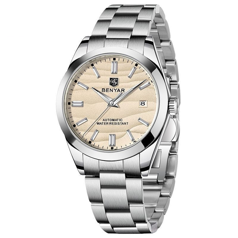 New Simple Fashion Calendar Luminous Men's Mechanical Watch - Premium 0  Shop now 