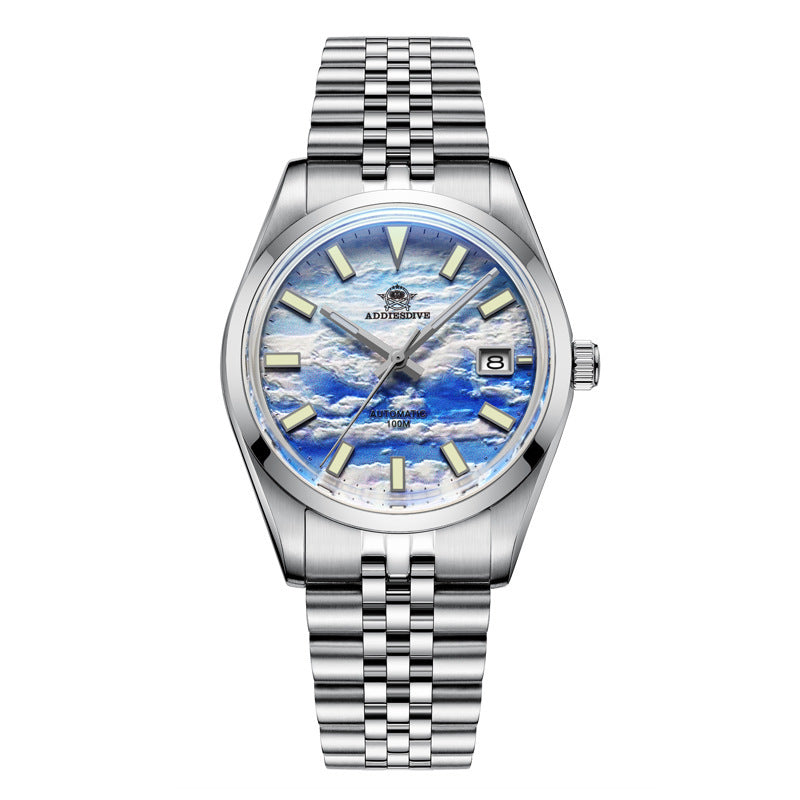 Automatic Mechanical Watch Luminous Men's Watch Waterproof - Premium 0  Shop now 