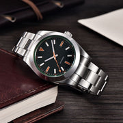 Precision Steel Waterproof Men's Mechanical Watch - Premium 0  Shop now 