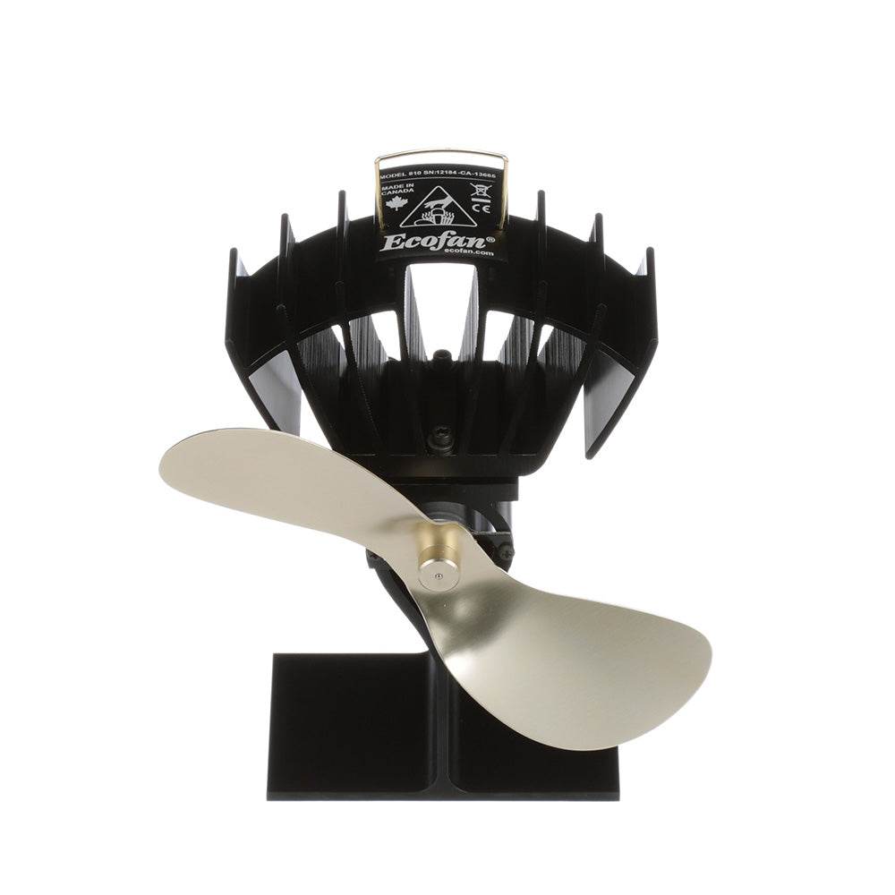 Ecofan by Caframo UltrAir 810CA Heat Powered Stove Fan - Gold Blade [810CABBX] - Besafe1st