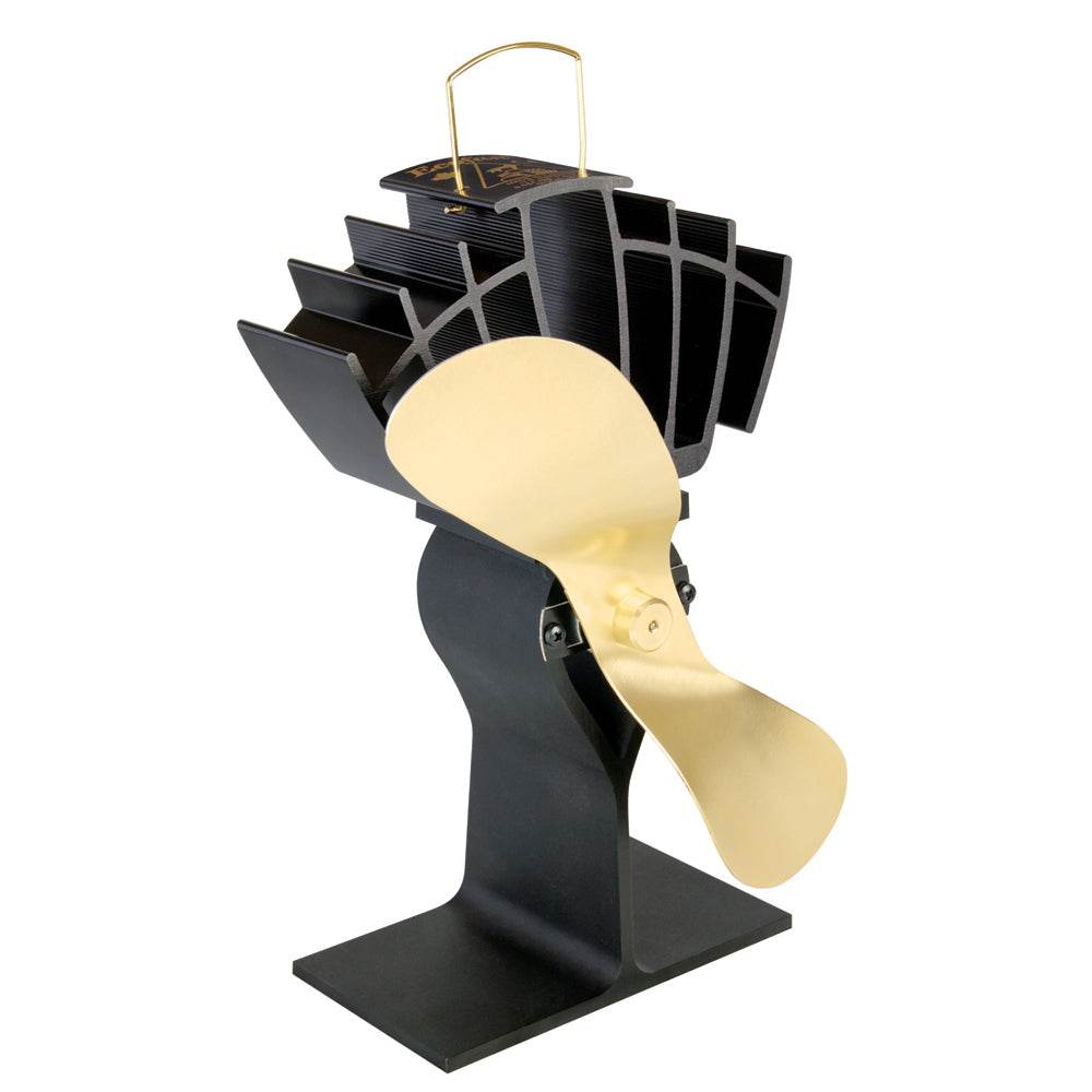 Ecofan by Caframo UltrAir 810CA Heat Powered Stove Fan - Gold Blade [810CABBX] - Besafe1st