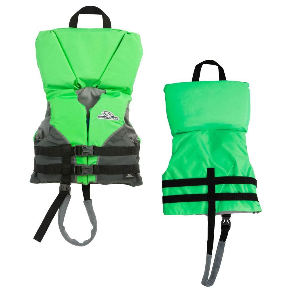 Stearns Infant Heads-Up Nylon Vest Life Jacket - Up to 30lbs - Green [2000013194] - Besafe1st