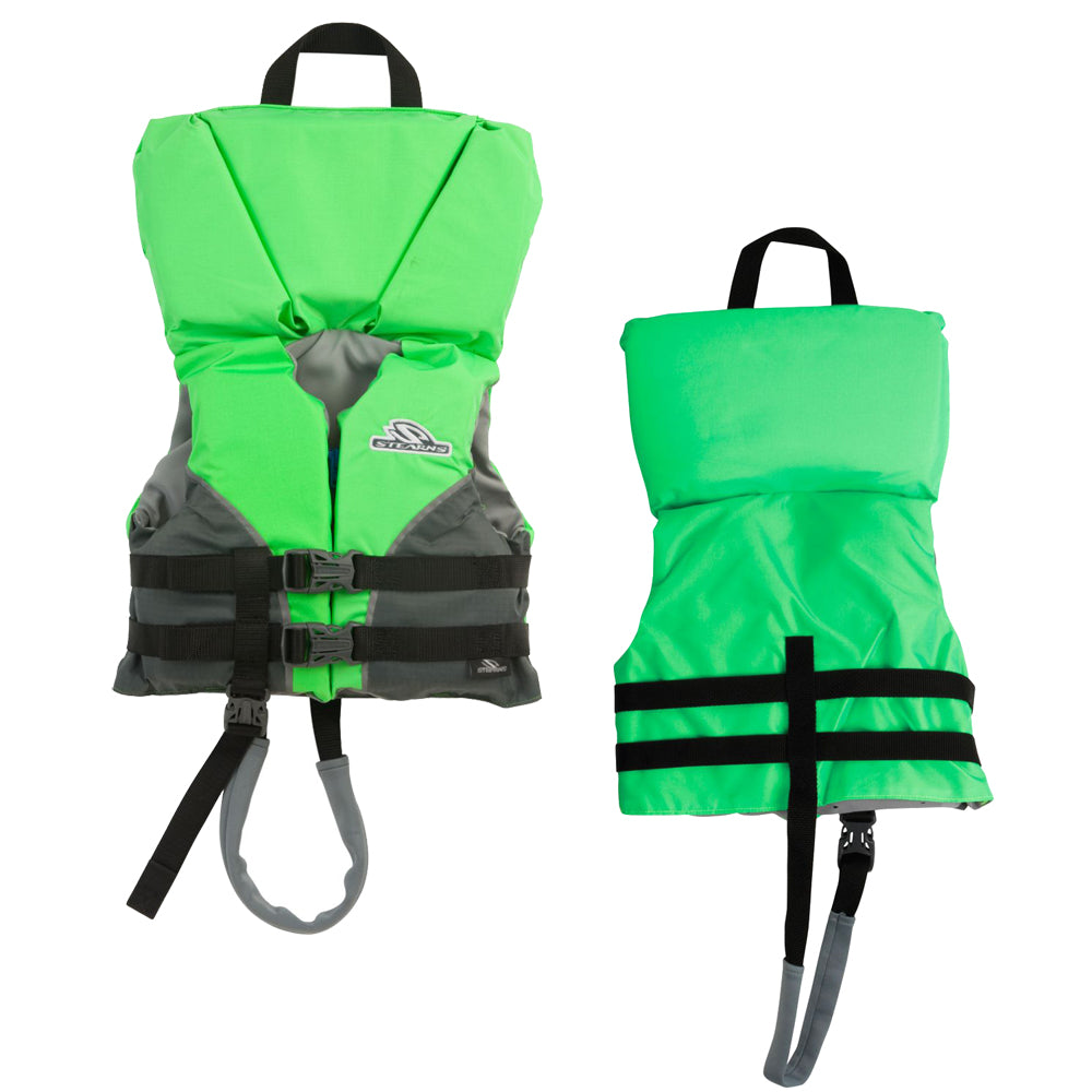 Stearns Infant Heads-Up Nylon Vest Life Jacket - Up to 30lbs - Green [2000013194] - Besafe1st® 