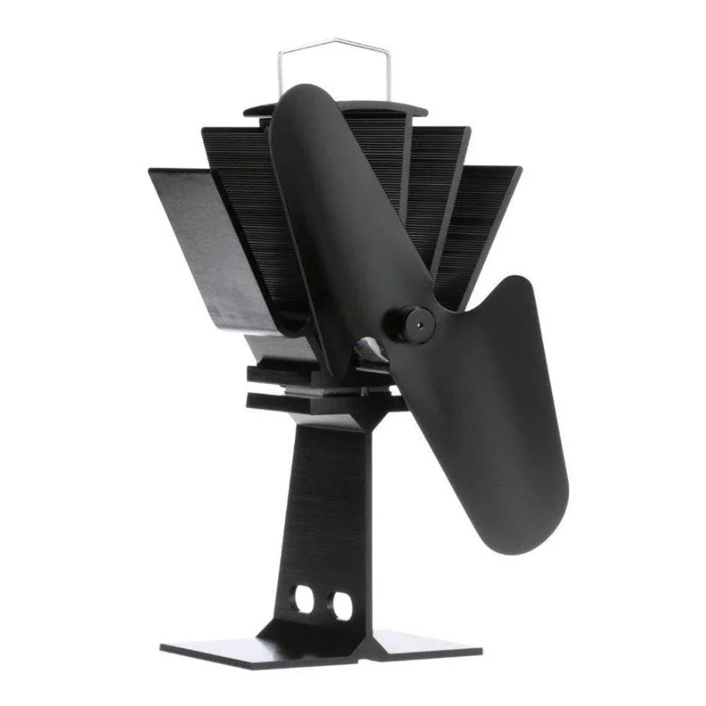 Ecofan by Caframo Original Heat Powered Stove Fan - Black Blade [800CAXBX] - Besafe1st