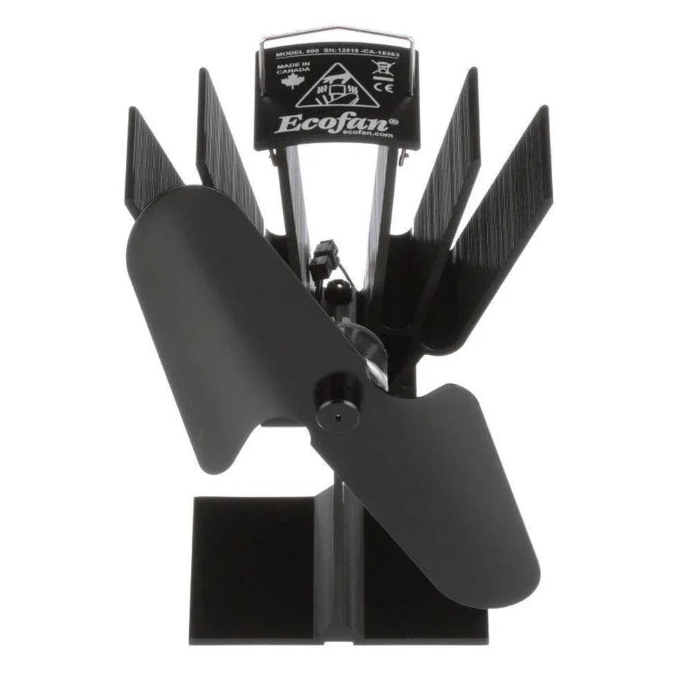 Ecofan by Caframo Original Heat Powered Stove Fan - Black Blade [800CAXBX] - Besafe1st