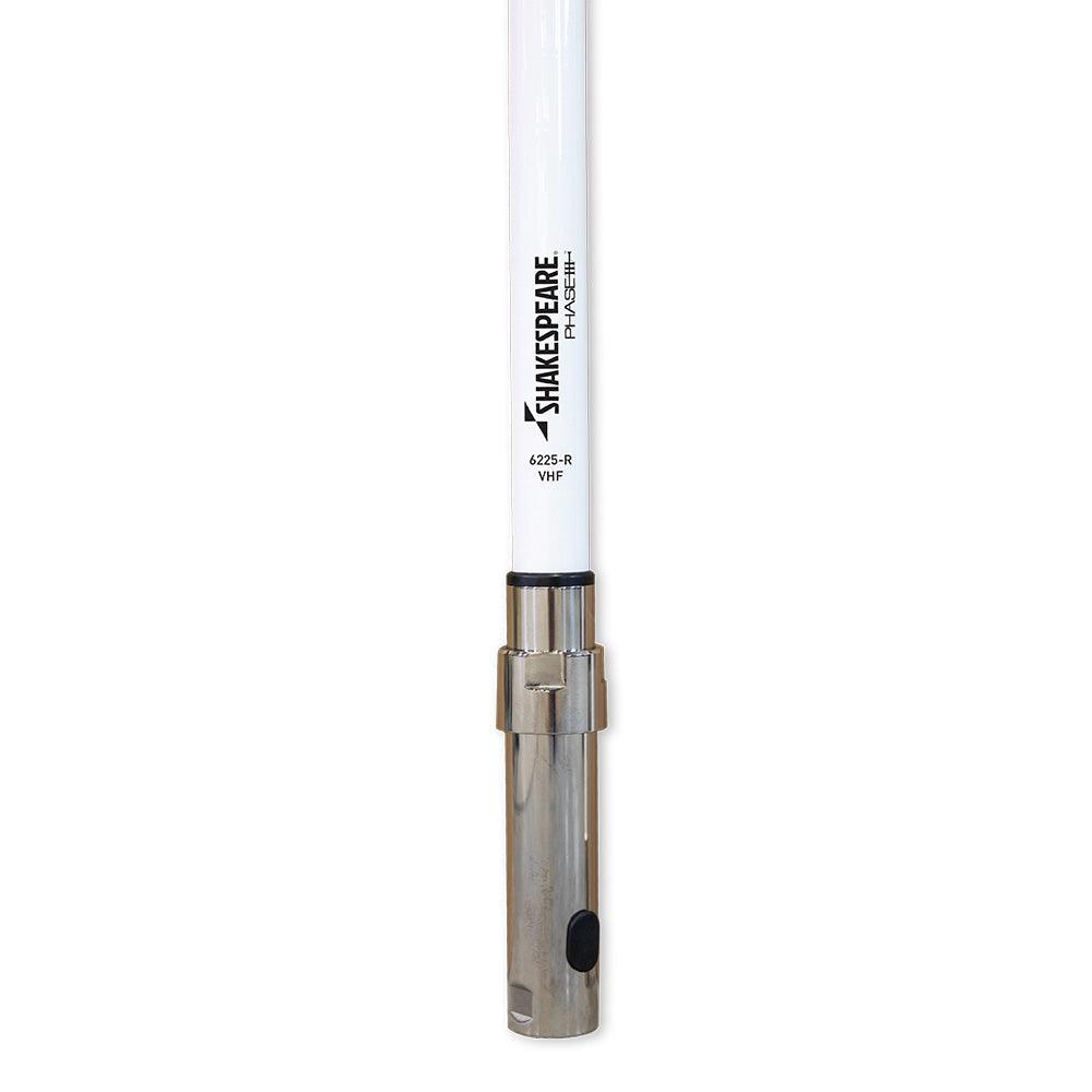 Shakespeare VHF 8' 6225-R Phase III Antenna - No Cable [6225-R] - Besafe1st® 