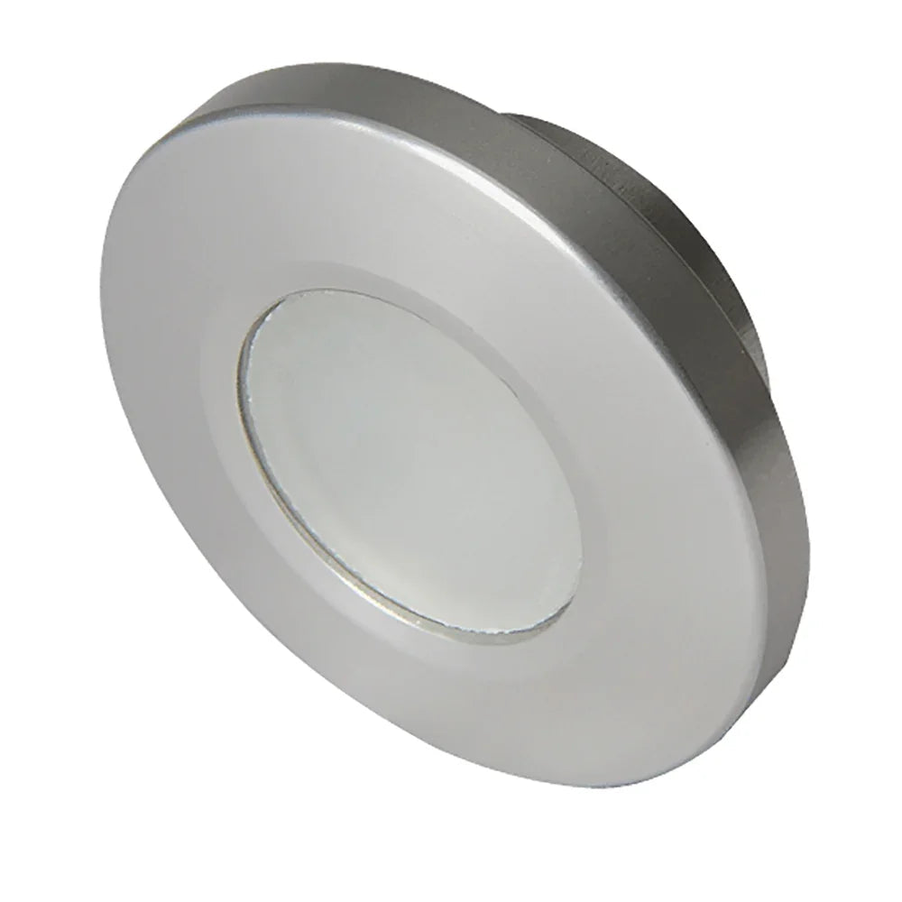 Lumitec Orbit Spectrum Flush Mount Down Light - Brushed Housing - White Dimming  Red/Blue Non-Dimming [112507] Lumitec