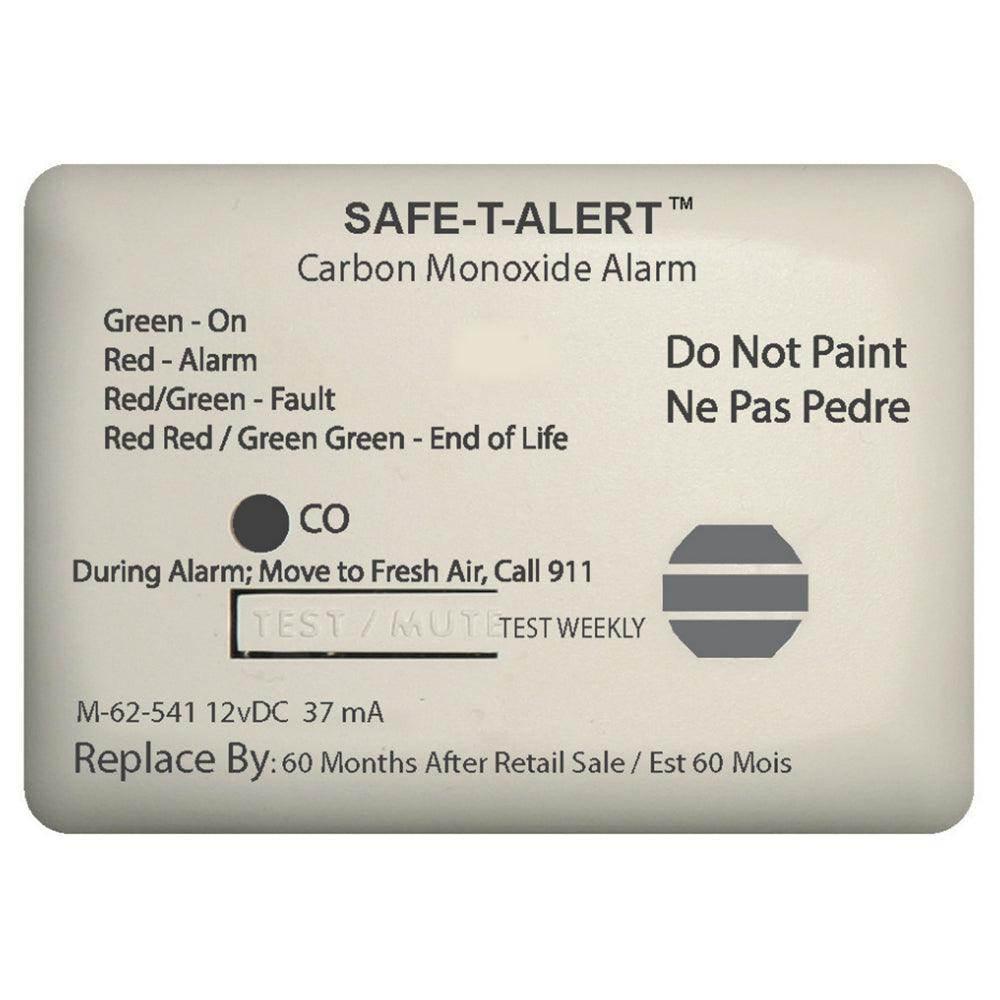 Safe-T-Alert 62 Series Carbon Monoxide Alarm - 12V - 62-541-Marine Surface Mount - White [62-541-MARINE] - Besafe1st