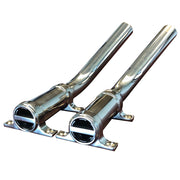 Tigress Side Mount Outrigger Holders - Fabricated 304 S.S. - 1-1/8" I.D.-Pair [88504] - Premium Outrigger Accessories Besafe1st®  Shop now 