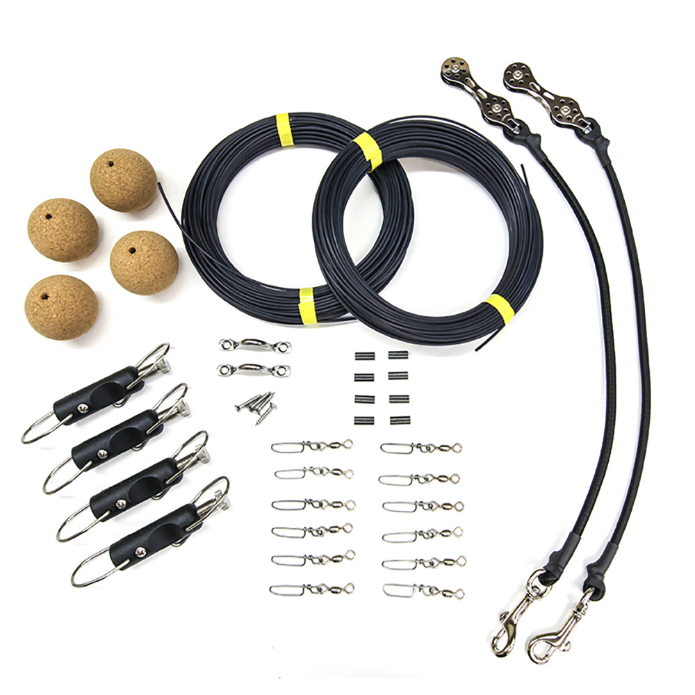 Tigress Ultimate Rigging Kit - 400lb Black Mono [88605-1] - Premium Outrigger Accessories Besafe1st®  Shop now 