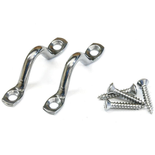Tigress Stainless Steel Pad Eyes w/Stainless Steel Screws [88667] Tigress