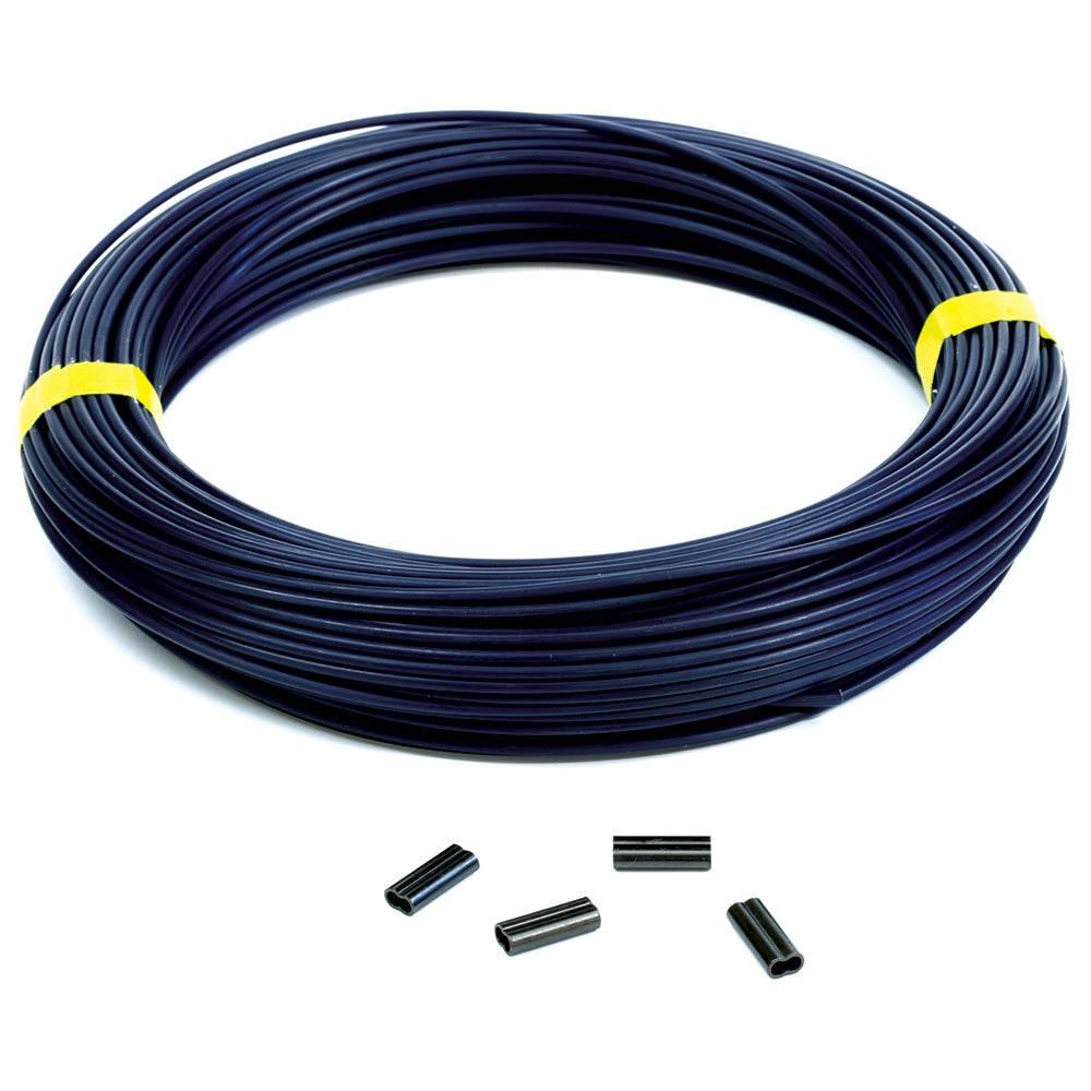 Tigress 100' of 400lb Test Black Mono - 2.2mm Diameter [88670] - Besafe1st