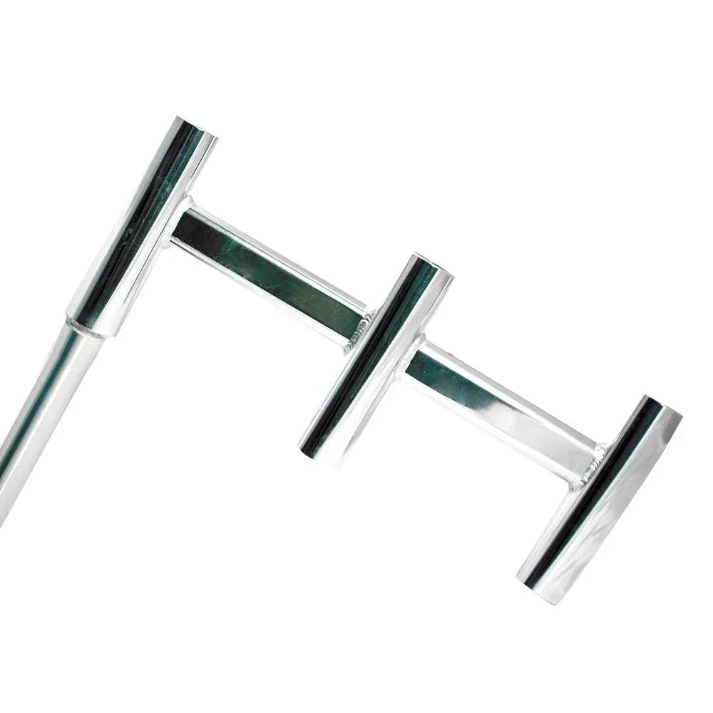 Tigress Offset Triple Aluminum Rod Holder - Straight Butt [88149-1] Tigress